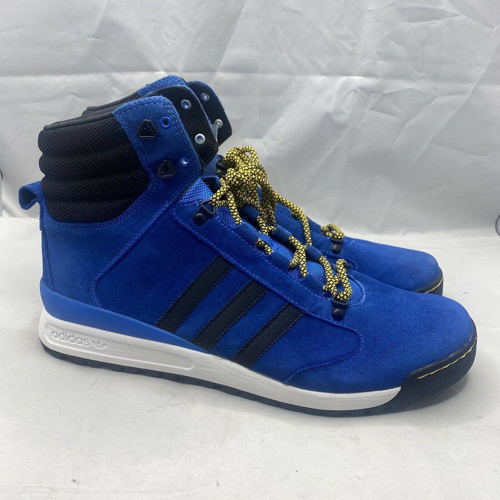 DS Adidas Originals Fourteener Sneaker Boots Blue G50575 Mens Sz 12.5/ EU 46.5 - Picture 2 of 9